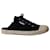 Mules Sneaker desgastadas en algodón negro de Balenciaga  ref.666848