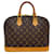 Louis Vuitton Alma Brown Cloth  ref.666955