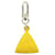 Louis Vuitton Colgante de llavero amarillo LV America's Cup para bolso  ref.667253