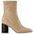 Aeyde Alena 75Mm Round Toe Ankle in leatherBoot Beige  ref.667524