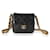 Timeless Bolso Chanel Vintage de piel de cordero acolchada negra con microsolapa Negro Cuero  ref.667541