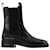 Aeyde Jack 45Mm Round Toe in leatherChelsea Ankle Boot Black  ref.667661