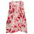 Marni Blumenbedrucktes ärmelloses Top aus roter Baumwolle  ref.667688