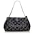 Chanel Tweed On Stitch Einkaufstasche schwarz Nylon  ref.667703