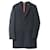 Dior Classic Mantel aus schwarzem Kaschmir Wolle  ref.667772