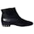 Balenciaga Stiefeletten mit Nietenabsatz aus schwarzem Leder  ref.667790