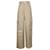 Autre Marque Frankie Shop Pantalones cargo Hailey en sarga de algodón marrón tostado Castaño Beige  ref.667796