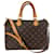 Louis Vuitton Louis Vuitton Hand Bag Speedy 30 Bandouliere Monogram Satchel With Insert A1013  Leather  ref.667926
