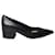 Sergio Rossi Pointed Toe Pumps in Black Leather  ref.667932