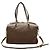 Louis Vuitton Lumineuse Monogram Empreinte Ledertasche in Taupe Braun - Ansicht 3