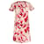 Marni Clematis T-Shirt Shift Dress em Algodão Estampado Floral  ref.667958