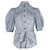 Zimmermann Blusa con mangas abullonadas en denim de algodón azul  ref.667986