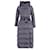 Max Mara Maxmara The Cube Long Puffer Coat in Navy Blue Polyamide Nylon  ref.668015