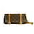 LOUIS VUITTON Marelle Monogram Canvas lined Buckle Bum Fanny Pack Waist Bag Brown Leather  ref.668073