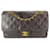 Mademoiselle Chanel-Überschlagtasche aus schwarzem Leder  ref.668841