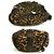 Zaino Alexander Wang Marti in tela con stampa leopardata in pelle nera - vista 3