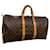 Louis Vuitton Monograma Keepall 55 Boston Bag M41424 LV Auth pt4800 Lona  ref.669236