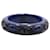 Bracelet jonc Louis Vuitton Logo Leomonogram en bois bleu marine  ref.669527