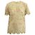 Top in Pizzo Valentino in Cotone Multicolor Stampa python