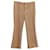 Miu Miu Flare Pants in Dusty Pink Wool  ref.669545