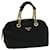 PRADA Chain Hand Bag Quilted Nylon Black Gold Auth ar7592  ref.669714