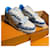 Louis Vuitton zapatillas de deporte zapatillas de deporte lv entrenador Azul Cuero  ref.669835