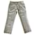 Pantalon chino lin brut kaki clair Adolfo Dominguez T.46  ref.669855
