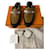 Hermès Hermes Oz Mules Marrone Nero Argento Cognac Silver hardware Pelle