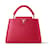 Louis Vuitton LV Capucines BB rouge écarlate Cuir  ref.670100