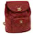 CHANEL Matelasse Chain Hand Bag Lamb Skin Red CC Auth 31892a  ref.670196