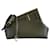 Fendi first small clutch shoulder bag olive soft dark green lambskin nappa leather Black  ref.670409