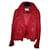Perfecto Karen Millen t40 Red Leather  ref.670987