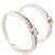 ANILLO REPOSSI HARVEST TAMAÑO PARALELO 55 ORO BLANCO 18k Anillo de oro blanco Plata