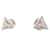 NINE MESSIKA THEA EARRINGS 6446 IN GOLD DIAMONDS 0.36CT EARRINGS Silvery White gold  ref.671084