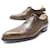 JM WESTON RICHELIEU CYCLING FLORA SHOES 402 6.5C 40 40.5 Brown leather  ref.671092