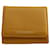 Dolce & Gabbana Tri-Fold Wallet in Mustard Yellow Grained Leather  ref.671606