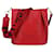 Stella Mc Cartney Sac porté épaule à logo Stella McCartney Plastique Polyuréthane Rouge  ref.671768