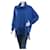 Michael Kors Strickwaren Blau Baumwolle Polyester Angora  ref.672037