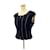 * CHANEL Chanel Vest 40 Navy Ladies 99P Tops Navy blue Polyamide Nylon  ref.672061