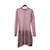 * CHANEL Chanel One piece Pink Silk Cashmere Polyurethane Mohair  ref.672163
