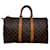 Louis Vuitton Keepall 45 Brown Cloth  ref.672292