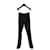 Chanel Pants, leggings Black Wool  ref.672435