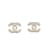 Chanel Aretes Dorado Metal  ref.672554