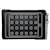 Louis Vuitton iPad-Tasche Schwarz Leinwand  ref.672574