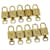 Louis Vuitton padlock 10set Padlock Gold Tone LV Auth 31251 Metal  ref.673426