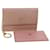 Portamonete in pelle per carte CHANEL 2Imposta Pink CC Auth yk5155 Rosa  ref.673466