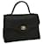 BALLY Hand Bag Leather Black Auth am2821g  ref.673476