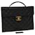 CHANEL Matelasse Briefcase Caviar Skin Black CC Auth yk5145a  ref.673497