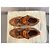 Burberry Sneakers Arthur in pelle scamosciata e lana check pied de poule Beige - vista 7