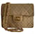Timeless Chanel quadrado mini bege vintage crossbody pele de cordeiro Couro  ref.673723